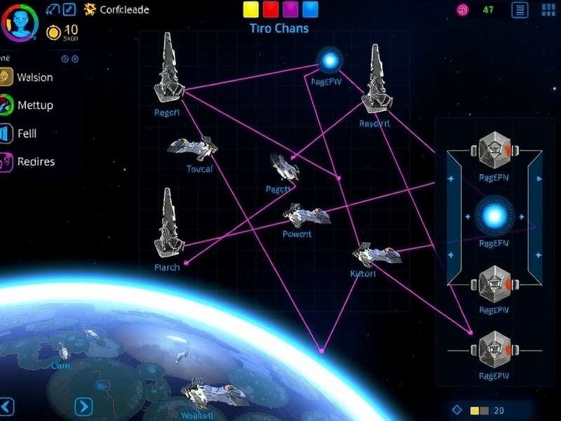Net Sovereign Star Commanders fleet management interface